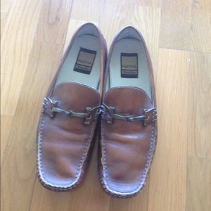 NATHA STUDIO LOAFERS shoes New 9.5 Leather Slipon